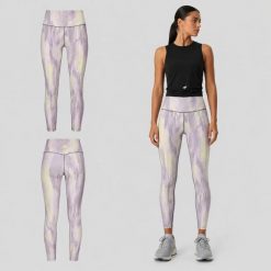 LEGGINSY DAMSKIE 4F TRENINGOWE SZYBKOSCHNĄCE Z WYSOKIM STANEM KOLOR ŻÓŁTY. Żółte legginsy 4f, bez wzorów, z materiału, długie. Za 110.71 zł.