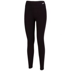 Legginsy treningowe damskie Joma Breath bezszwowe z siateczkowymi wstawkami. Czarne legginsy Joma, bez wzorów, z poliesteru, sportowe. Za 69.99 zł.