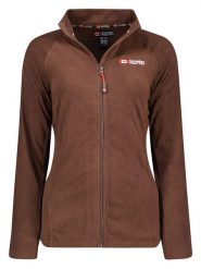 Canadian Peak Kurtka polarowa "Tugeak" w kolorze brązowym rozmiar: XL. Brązowe kurtki Canadian Peak, xl, bez wzorów, z materiału, bez kaptura. Za 65.99 zł.