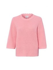 Nümph Sweter damski - Numarley Kobiety Bawełna różowy jednolity, XS. Czerwone swetry Nümph, xs, bez wzorów, z bawełny, bez ramiączek. Za 349.95 zł.