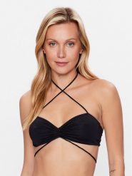 Patrizia Pepe Góra od bikini 2I0112/J101-K103 Czarny. Czarne bikini Patrizia Pepe, bez wzorów, z syntetyku. Za 239.99 zł.