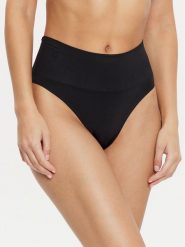 LAUREN RALPH LAUREN Figi klasyczne z wysokim stanem 4L0020 Czarny. Czarne figi Lauren Ralph Lauren, bez wzorów, z syntetyku, z podwyższonym stanem. Za 109.99 zł.