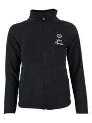 Peak Mountain Kurtka polarowa "Adaro" w kolorze czarnym rozmiar: L. Czarne kurtki Peak Mountain, l, bez wzorów, z polaru, bez kaptura. Za 113.99 zł.