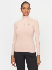 Rossignol Bluza techniczna Classique RLMWL08 Różowy Slim Fit. Czerwone bluzy bez kaptura Rossignol, na zimę, xl, bez wzorów, z syntetyku, bez kaptura, narciarskie. Za 329.99 zł.