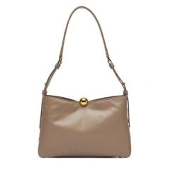 Torebka Furla. Brązowe torebki klasyczne Furla, bez wzorów, klasyczne, bez dodatków. Za 1,009.00 zł.