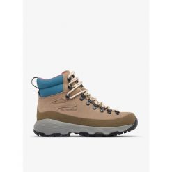 Buty turystyczne damskie Columbia Newton Alpine PT. Brązowe buty trekkingowe Columbia, bez zapięcia. Za 560.99 zł.