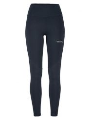 Craft Legginsy sportowe "ADV Essence Warm" w kolorze granatowym rozmiar: XXL. Niebieskie legginsy sportowe Craft, xxl, bez wzorów, z podwyższonym stanem, outdoorowe. Za 105.38 zł.
