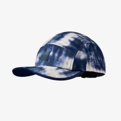 Czapka z daszkiem dla dorosłych Buff 5 Panel Go Cap. Białe czapki z daszkiem Buff, na lato, bez wzorów, z elastanu, sportowe. Za 134.90 zł.