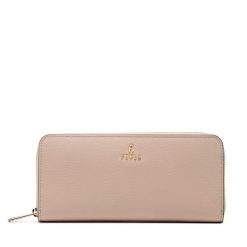 Duży Portfel Damski Furla. Brązowe portfele Furla, bez wzorów. Za 789.99 zł.
