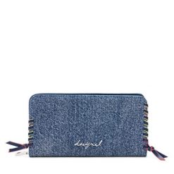 Portfel Desigual. Niebieskie portfele Desigual, bez wzorów. Za 329.99 zł.