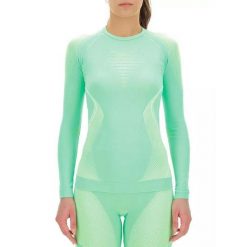 Bielizna górna damska UYN Evolution Uw Lg Sl. Zielona bielizna termoaktywna damska Uyn, bez wzorów, bez ramiączek, na fitness i siłownię. Za 349.00 zł.
