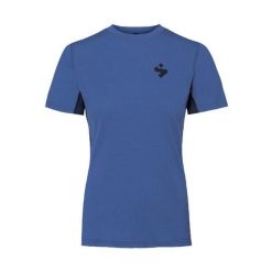 Koszulka damska z wełny merinosowej Sweet Protection Hunter. Niebieskie t-shirty sportowe SWEET PROTECTION, bez wzorów, z wełny, bez ramiączek. Za 428.50 zł.