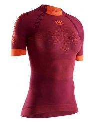 X-Bionic Koszulka w kolorze czerwonym do biegania rozmiar: XS. Czerwone t-shirty sportowe X BIONIC, xs, bez wzorów, z materiału, bez ramiączek, do biegania. Za 223.99 zł.