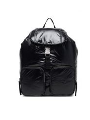 Calvin Klein Plecak Pocket Nylon Flap Backpack LV04F3406G Czarny. Czarne plecaki Calvin Klein, bez wzorów, z nylonu, bez dodatków. Za 569.99 zł.