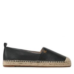 Espadryle LAUREN RALPH LAUREN. Czarne espadryle Lauren Ralph Lauren, bez wzorów, bez obcasa. Za 309.99 zł.