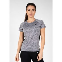 Koszulka fitness damska Gorilla Wear Monetta Performance. Czarne t-shirty sportowe GORILLA WEAR, s, bez wzorów, bez ramiączek, na fitness i siłownię. Za 169.00 zł.