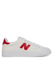 New Balance Trampki BB100CRD Biały. Białe trampki New Balance, bez wzorów, z materiału, bez zapięcia. Za 239.99 zł.