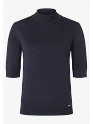 More & More Sweter w kolorze granatowym rozmiar: 38. Niebieskie swetry More & More, s, bez wzorów, z wiskozy, klasyczne, bez ramiączek. Za 187.96 zł.