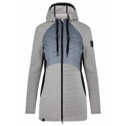 Damski sweter sportowy Loap Galipa szary. Czarne swetry ZSPORT, na zimę, bez wzorów, sportowe, bez ramiączek. Za 227.99 zł.