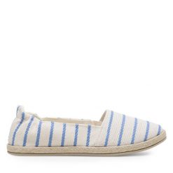 Espadryle Jenny Fairy. Niebieskie espadryle Jenny Fairy, bez wzorów, bez obcasa. Za 59.99 zł.