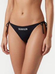 Calvin Klein Swimwear Dół od bikini LV00Q61220 Czarny. Czarne bikini Calvin Klein Swimwear, bez wzorów, z syntetyku. Za 189.99 zł.