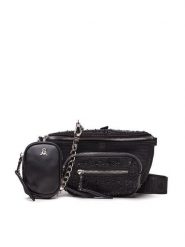 Steve Madden Saszetka nerka Bmaxima SM13000640-02002-BLK Czarny. Czarne nerki i saszetki Steve Madden, bez wzorów, z materiału, bez dodatków. Za 349.99 zł.