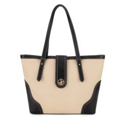 Torebka Beverly Hills Polo Club. Czarne shopper bag Beverly Hills Polo Club, bez wzorów, bez dodatków. Za 219.99 zł.