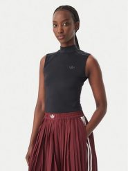 Adidas Body Adidas x Jennie Sheer LD8920 Czarny Slim Fit. Czarne body i gorsety adidas, bez wzorów, z bawełny, bez ramiączek. Za 239.99 zł.
