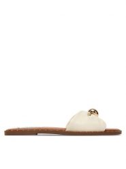 Steve Madden Klapki 11005571 Biały. Białe klapki Steve Madden, bez wzorów, ze skóry, bez obcasa, bez zapięcia. Za 429.99 zł.