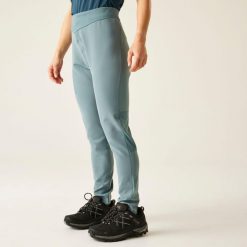 Damskie legginsy trekkingowe Torrek. Zielone legginsy Dare 2b, bez wzorów, z elastanu, sportowe. Za 119.99 zł.