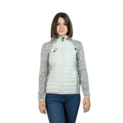 Damski polar z dzianiny Izas Noya. Czerwone bluzy z polaru IZAS, m, bez wzorów, z dzianiny, trekkingowe. W wyprzedaży za 326.04 zł.
