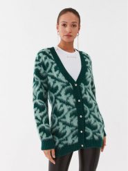 Pinko Kardigan Iguana 101712 A14L Zielony Regular Fit. Zielone swetry Pinko, l, bez wzorów, z syntetyku, bez ramiączek. Za 2,429.00 zł.