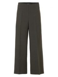 Herrlicher Spodnie "Heliane" w kolorze szarobrązowym rozmiar: W31. Brązowe spodnie materiałowe Herrlicher, bez wzorów, z materiału, z podwyższonym stanem. Za 130.99 zł.