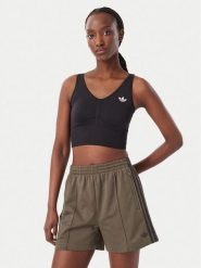 Adidas Biustonosz sportowy Essentials Seamless Bralette KU9731 Czarny. Czarne biustonosze sportowe adidas, bez wzorów, z syntetyku. Za 149.99 zł.