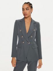 Maryley Marynarka 24IB139/43ST Szary Regular Fit. Szare marynarki i żakiety Maryley, s, bez wzorów, z syntetyku, bez ramiączek. Za 299.99 zł.