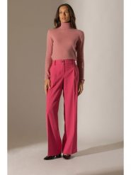 Perfect Cashmere Kaszmirowy golf w kolorze jasnoróżowym rozmiar: XL. Różowe swetry Perfect Cashmere, xl, bez wzorów, z kaszmiru, bez ramiączek. Za 255.34 zł.