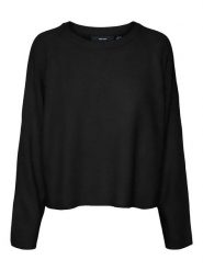 Vero Moda Sweter w kolorze czarnym rozmiar: S. Czarne swetry Vero Moda, s, bez wzorów, bez ramiączek. Za 74.81 zł.