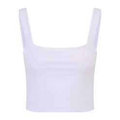 Top Damski Cropped 2pak. Białe topy Urban Classics, l, bez wzorów, sportowe, bez kołnierzyka, bez ramiączek. Za 120.99 zł.