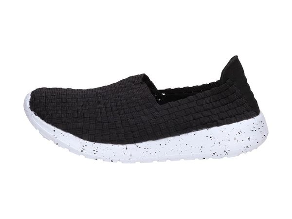 Czarne sportowe buty damskie Sabatina Fd20-1. Czarne buty sportowe lifestyle Sabatina, bez wzorów, z tkaniny, sportowe, bez zapięcia. Za 89.00 zł.