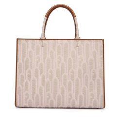 Torebka Furla. Brązowe torebki klasyczne Furla, bez wzorów, klasyczne, bez dodatków. Za 1,559.00 zł.