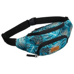 Saszetka damska Rovicky R-WB26 niebieski print. Niebieskie nerki i saszetki ROVICKY, bez wzorów, z włókna, klasyczne, bez dodatków. Za 45.00 zł.