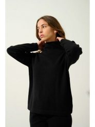 AUTHENTIC CASHMERE Kaszmirowy golf "Cheviot" w kolorze czarnym rozmiar: L. Czarne swetry AUTHENTIC CASHMERE, na lato, l, bez wzorów, z kaszmiru, bez ramiączek. Za 403.95 zł.