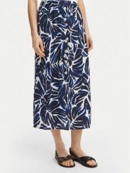 ONLY Spódnica midi Nova 15222223 Granatowy Regular Fit. Niebieskie spódnice ONLY, l, bez wzorów, z wiskozy, midi. Za 139.99 zł.