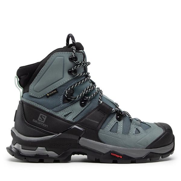 Trekkingi Salomon. Niebieskie buty sportowe lifestyle Salomon, bez wzorów, z gore-texu, sportowe, bez zapięcia. Za 899.99 zł.