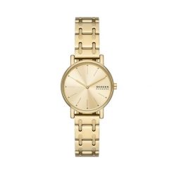 Zegarek Skagen. Żółte zegarki Skagen, złote. Za 559.99 zł.