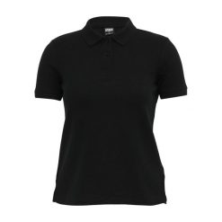 Koszulka Polo Damska Gładka. Czarne t-shirty sportowe Urban Classics, xs, bez wzorów, bez ramiączek. Za 84.99 zł.