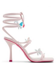 CALL IT SPRING Sandały w kolorze jasnoróżowym na szpilce rozmiar: 39. Różowe sandały Call it Spring, z aplikacjami, z otwartym noskiem, bez obcasa, na koturnie, bez zapięcia. Za 126.99 zł.