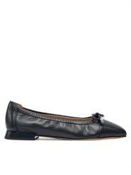 Caprice Baleriny 9-22104-42 Granatowy. Niebieskie baleriny Caprice, bez wzorów, ze skóry, bez obcasa, bez zapięcia. Za 191.99 zł.