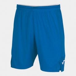 Spodenki do piłki nożnej dla dzieci Toledo II. Niebieskie szorty Joma, bez wzorów, sportowe. Za 132.00 zł.