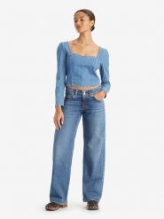 Levi's Dżinsy - Comfort fit - w kolorze niebieskim rozmiar: W26/L32. Niebieskie jeansy Levi's, l, z aplikacjami, klasyczne. Za 174.84 zł.